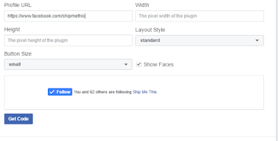 Add Facebook Follow Button Social Plugin to Blogspot Blog