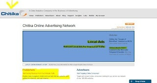 image of Chitica website