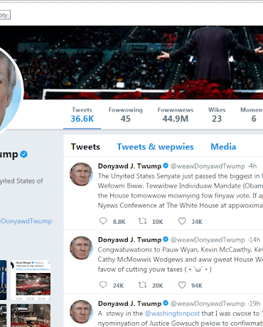 DonaldBTrumpBtweetsBtwitterBpageBinBowoBextention