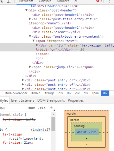 ExampleBdivBcodeBoverrideBwithBCSSBinlineBstyle