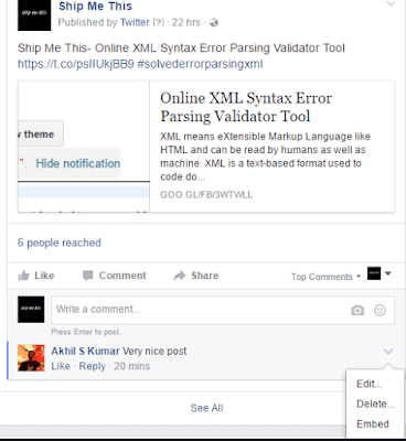 Facebook Embedded Comments Get
