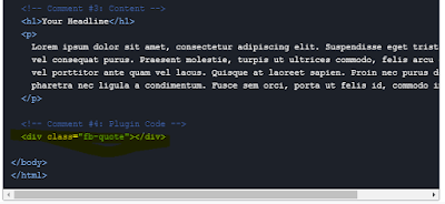 FacebookBquoteBpluginBHTMLBcode
