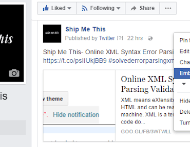 GetBURLBfromBfacebookBforBembeddedBposts