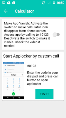 How to Hide the Calculator Vault icon