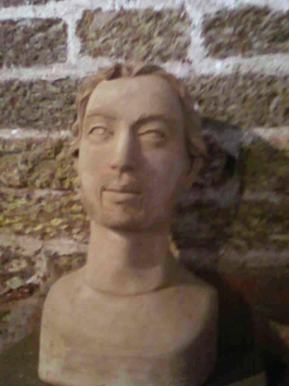 Sculture of head
