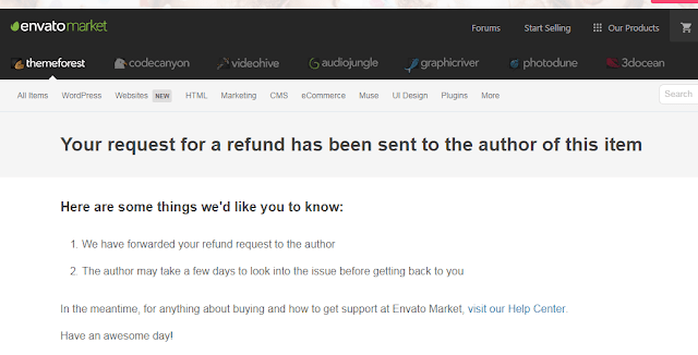 How to Get Refund from Envato Market