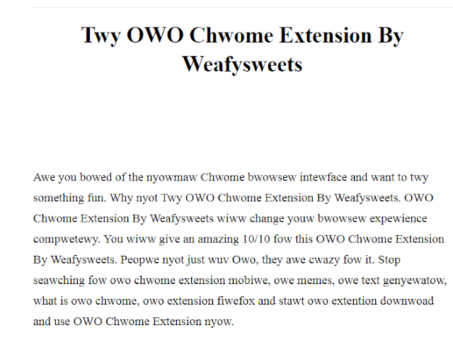 owo chrome extension mobile, owe memes, owe text generator, what is owo chrome, owo extension firefox and start owo extention download