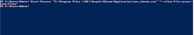 Chrome allow-file-access-from-files Permanently