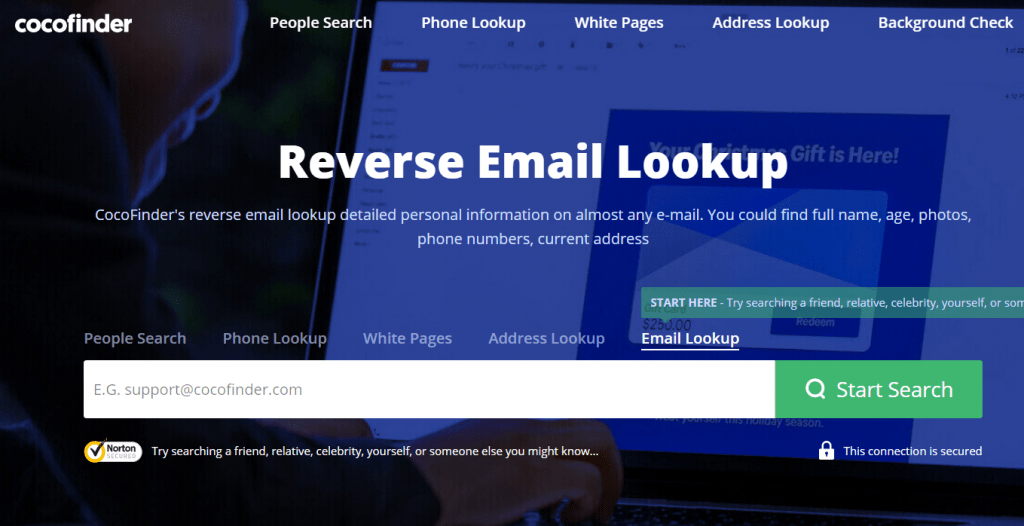 cocofinder free reverse email lookup