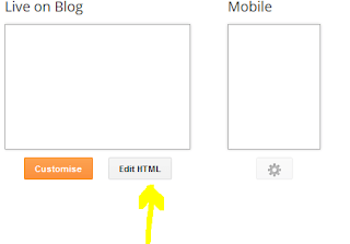 image of blogger template