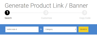 generate product link or banner