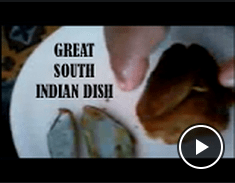 Text Great South Indian Dish