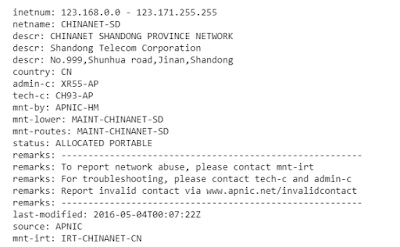 check IP addresses of 404 errors