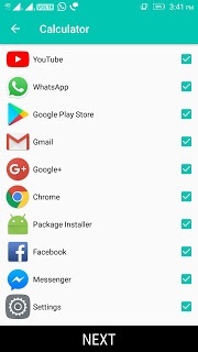 lock or unlock apps