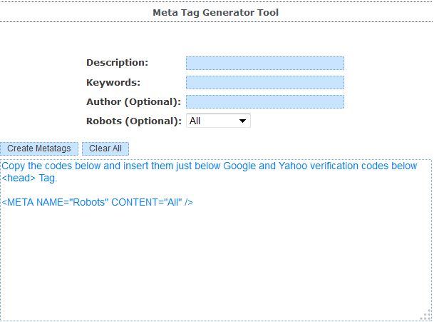 metataggenerator