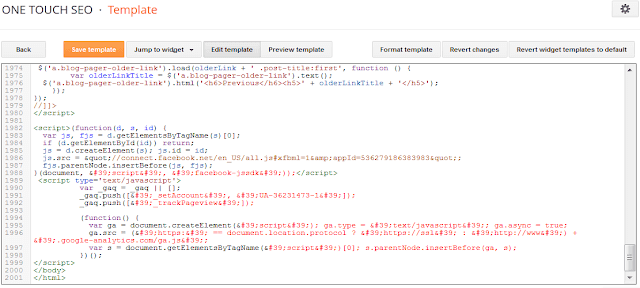 image of The new layout of blogger template