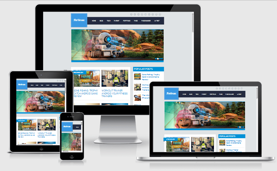 Retina theme 
