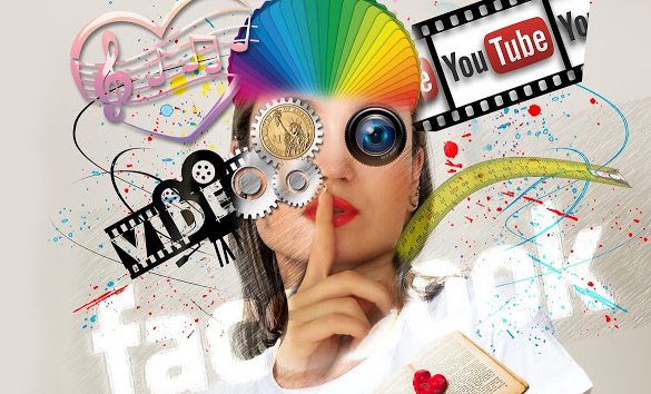 social media  B