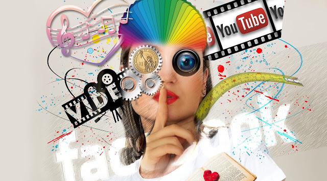 social media  B