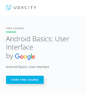 Google's Free Course on Android Basics: User Interface