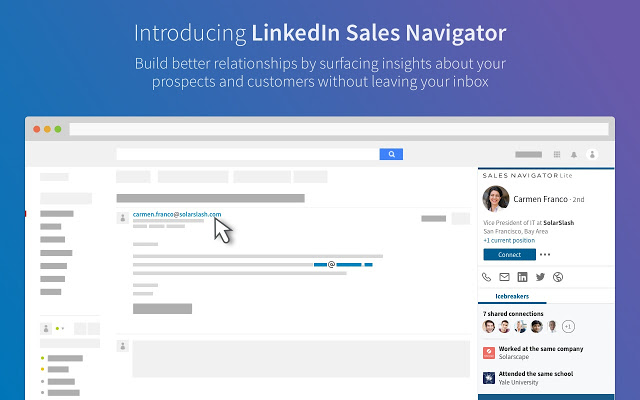LinkedIn Sales Navigator - Chrome Web Store - Google Chrome to find social media accounts by phone number free