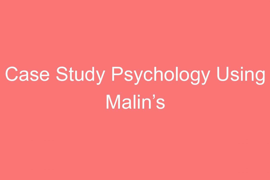 case study psychology using malins intelligence scale for indian children misic