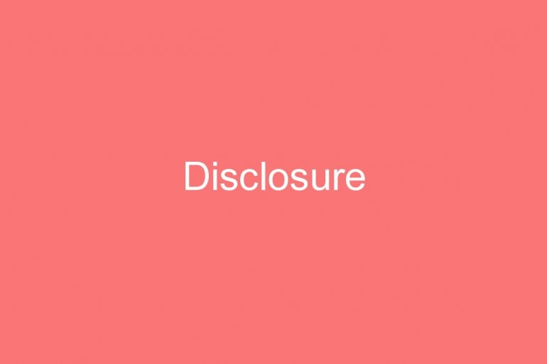 disclosure