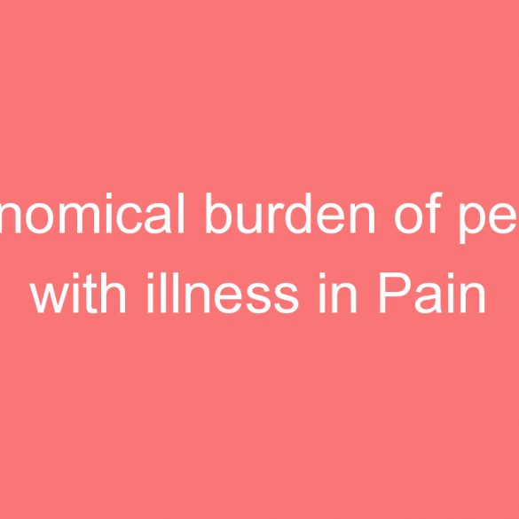 economical burden of people with illness in pain and palliative care clinic