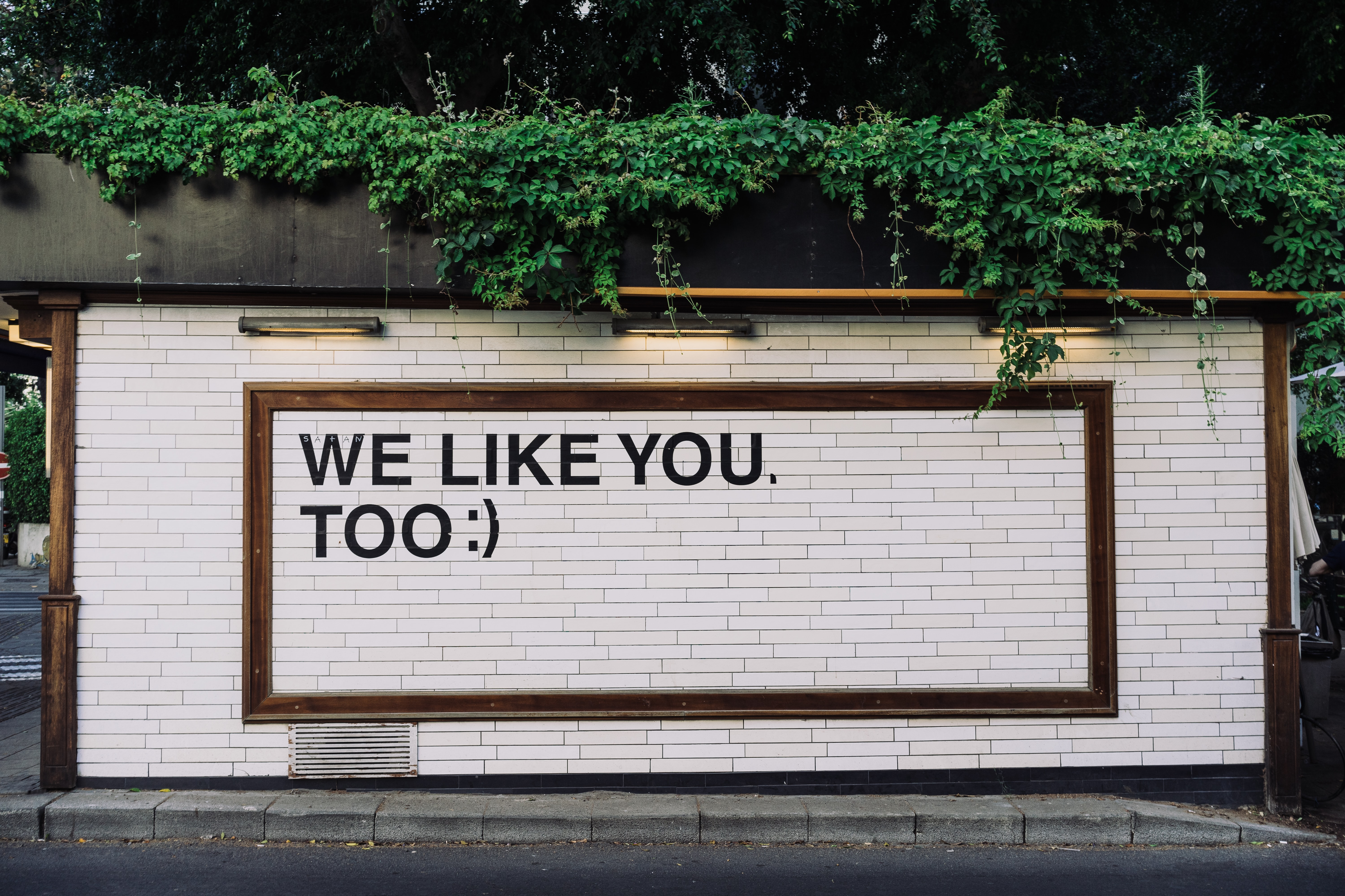 images of we like you too text