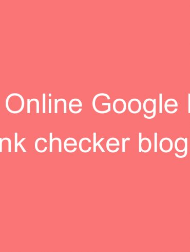free online google page rank checker blogger