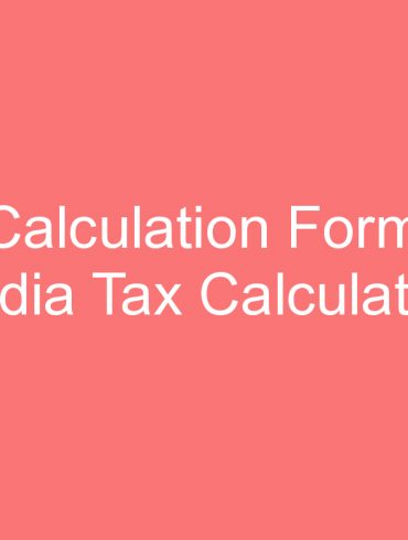 gst calculation formula in india tax calculator