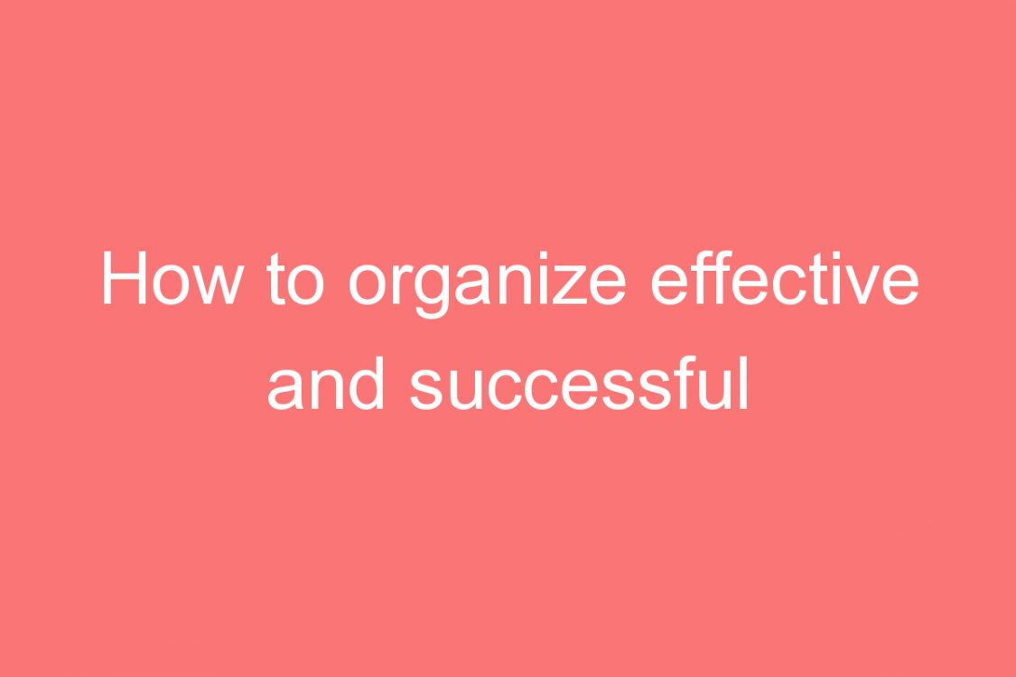 how to organize effective and successful community participation