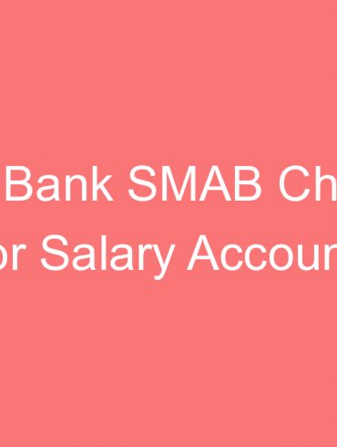 icici bank smab charges for salary accounts