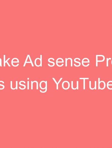 make ad sense profit videos using youtube or by vlogging