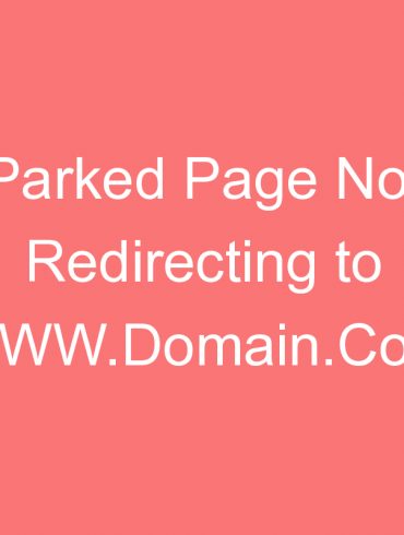 parked page not redirecting to www domain com godaddy
