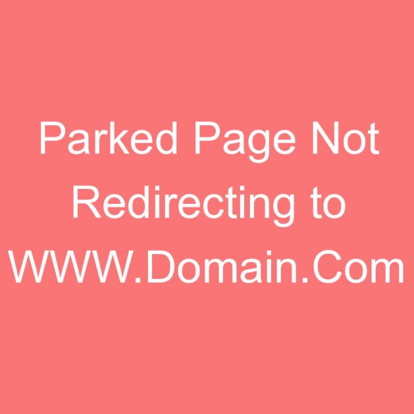 parked page not redirecting to www domain com godaddy