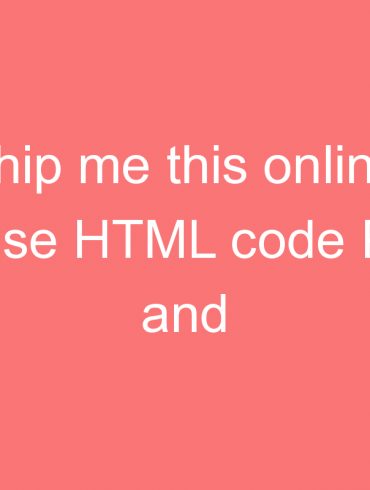 ship me this online adsense html code parser and encoder tool