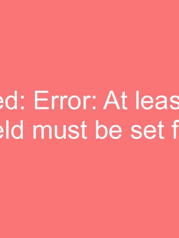 solved error at least one field must be set for hatomfeed in blogger template