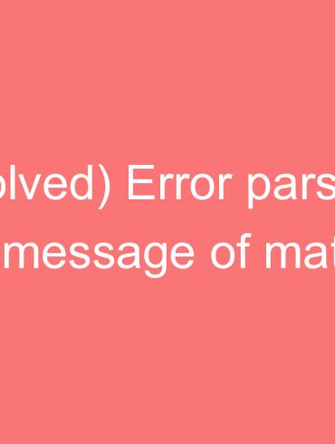solved error parsingml message of matching end tag head
