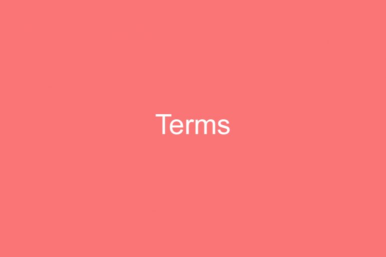 terms