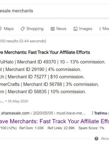 Must HaveMerchantsforAffiliateEfforts UpdatedList