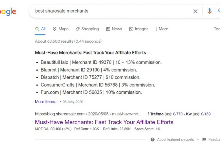 Must HaveMerchantsforAffiliateEfforts UpdatedList