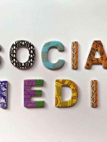 assorted colorsocialmediasignage