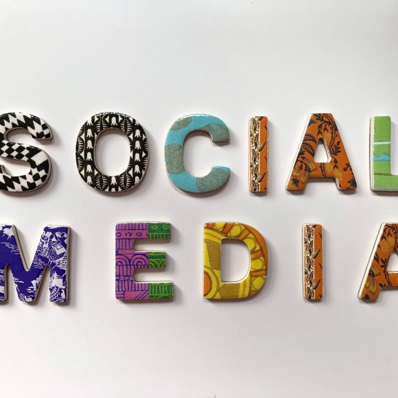 assorted colorsocialmediasignage