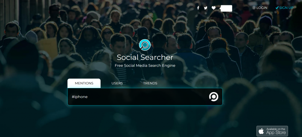 Best social media search tool 